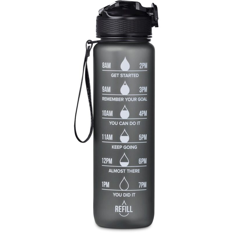 Eva & Elm Neptune Plastic Water Bottle - 1 Litre - Image 4