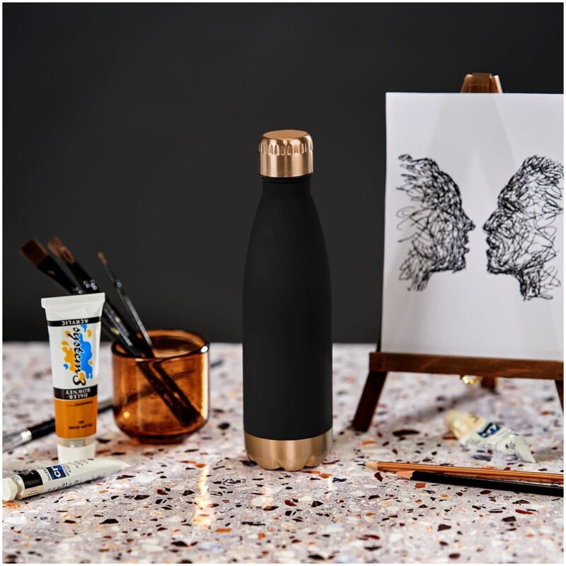Serendipio Napoli Stainless Steel Vacuum Water Bottle - 500ml - Image 9