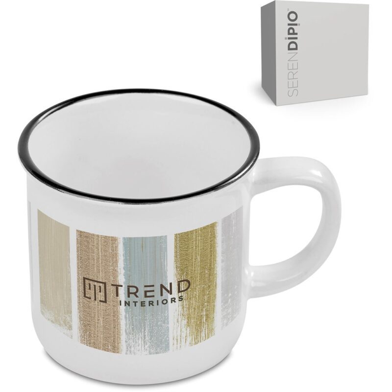 Serendipio York Ceramic Sublimation Coffee Mug - 280ml - Image 4