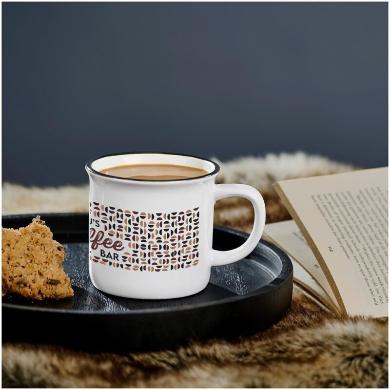 Serendipio York Ceramic Sublimation Coffee Mug - 280ml - Image 16