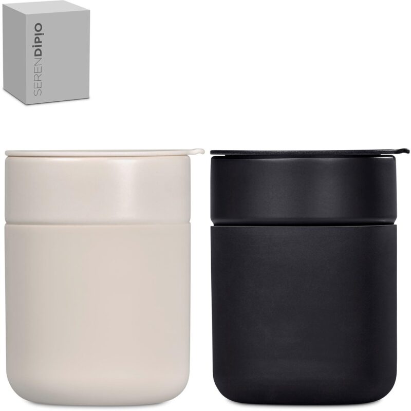 Serendipio Pimlico Ceramic Coffee Tumbler – 300ml - Image 11
