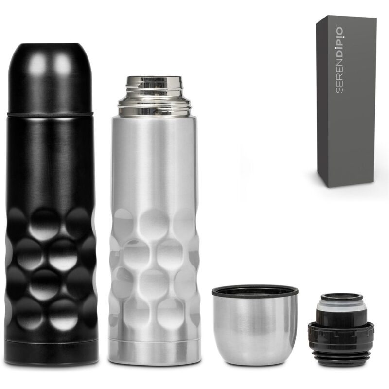 Serendipio Meteor Stainless Steel Vacuum Flask - 500ml - Image 5