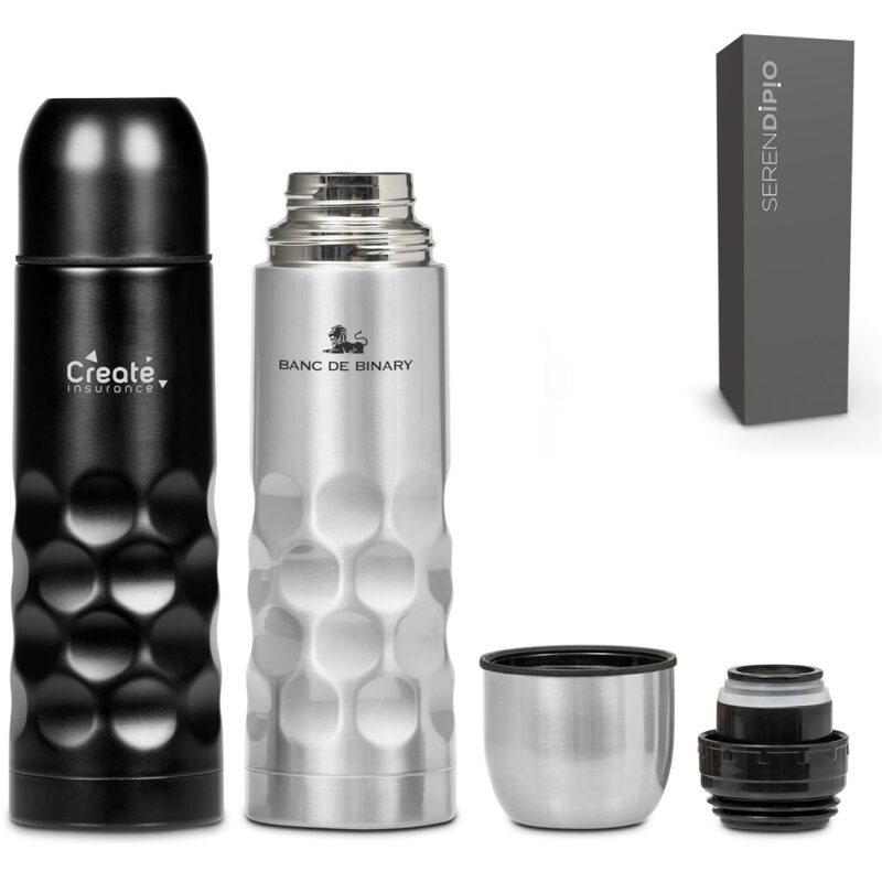 Serendipio Meteor Stainless Steel Vacuum Flask - 500ml - Image 4
