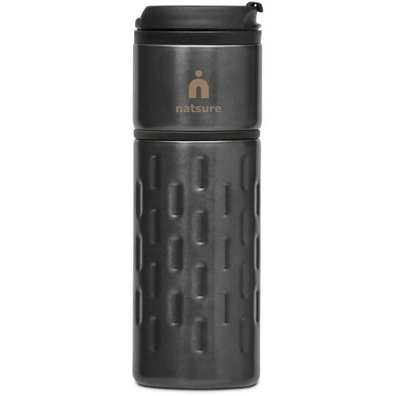Serendipio Binary Stainless Steel & Plastic Double-Wall Tumbler - 450ml - Image 4