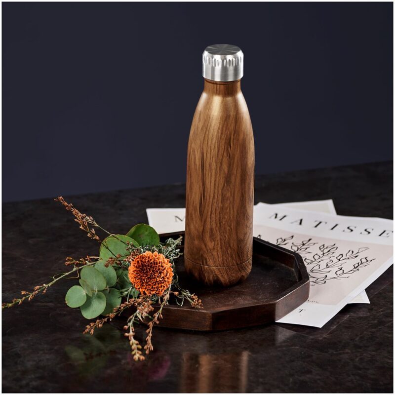 Serendipio Woodbury Stainless Steel Vacuum Water Bottle - 500ml - Image 13