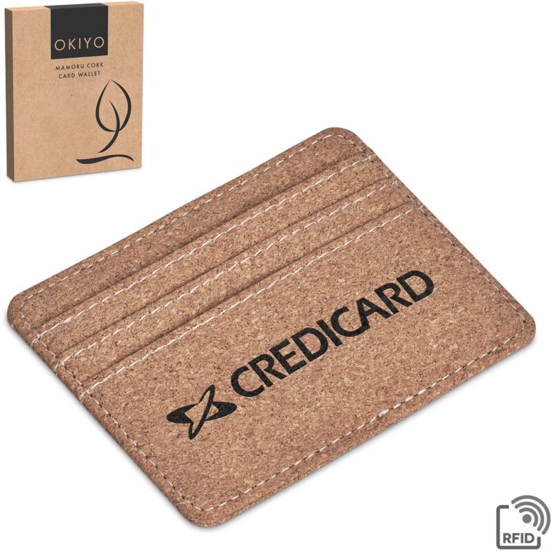 Okiyo Mamoru Cork Card Wallet - Image 6