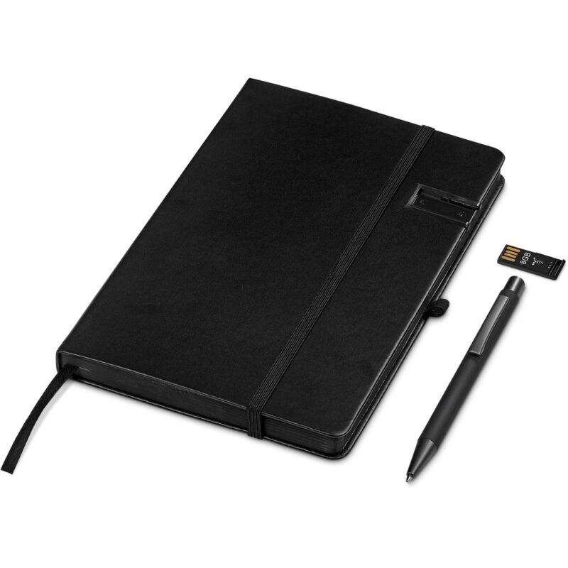 Altitude Billenium Flash Drive Notebook & Pen Set - 8GB - Image 13