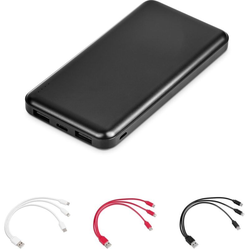 Kingpin Black 5 Compact Power Bank - 5,000mAh - Image 2