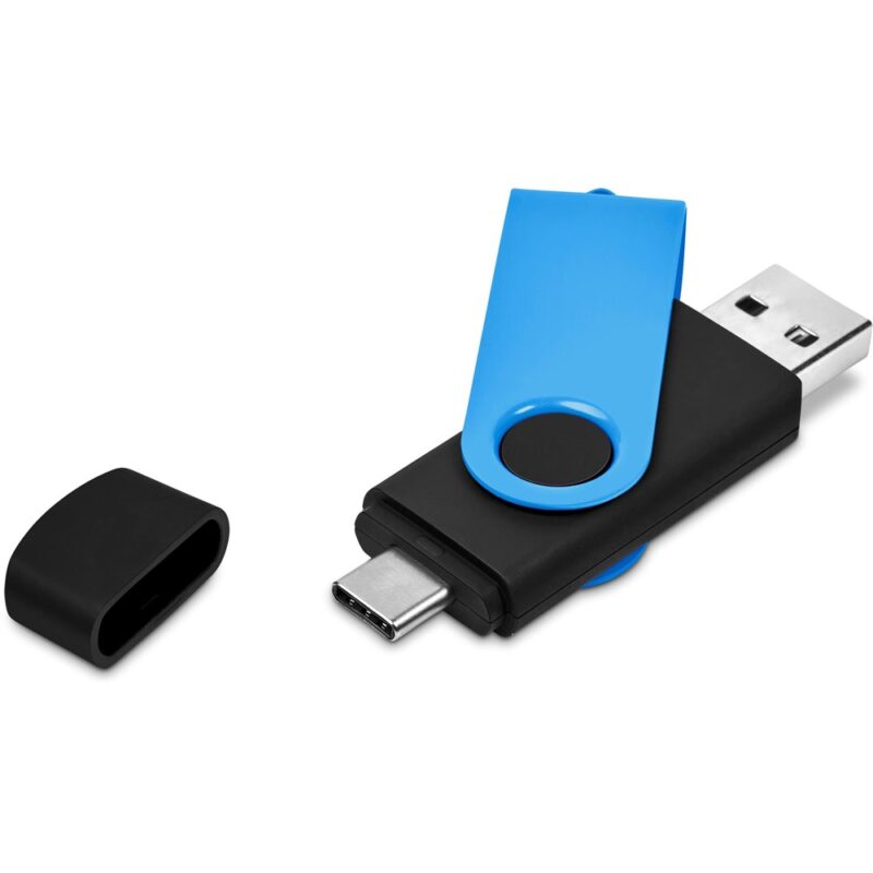 Shuffle Gyro Black Flash Drive – 8GB - Image 7