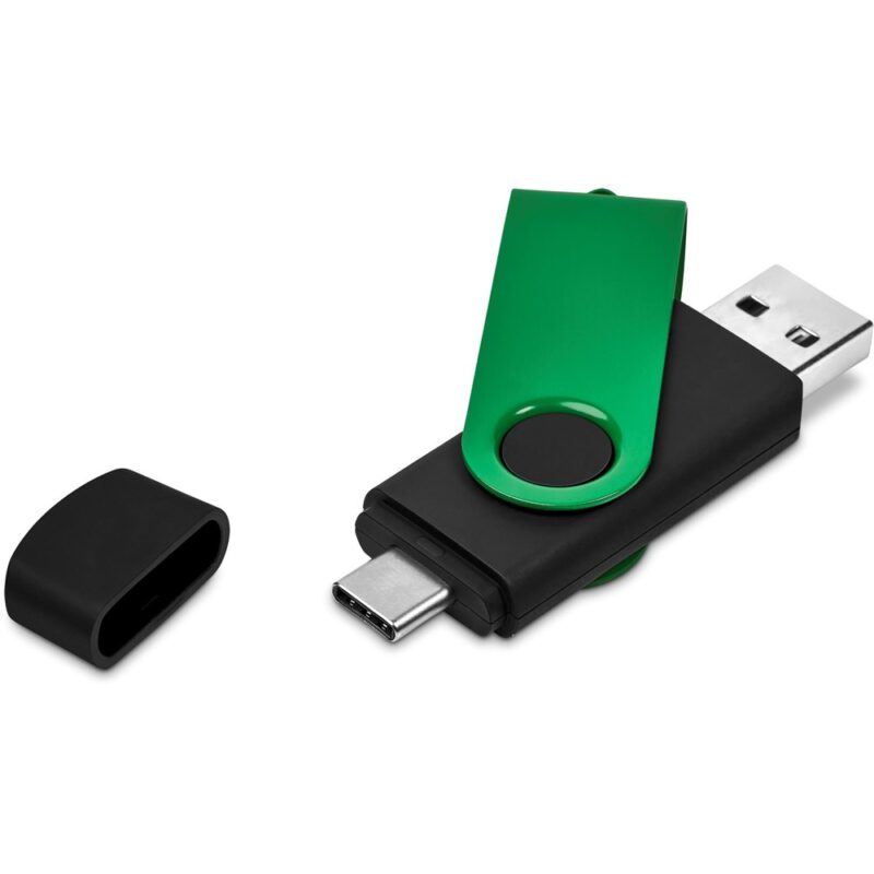 Shuffle Gyro Black Flash Drive – 8GB - Image 9