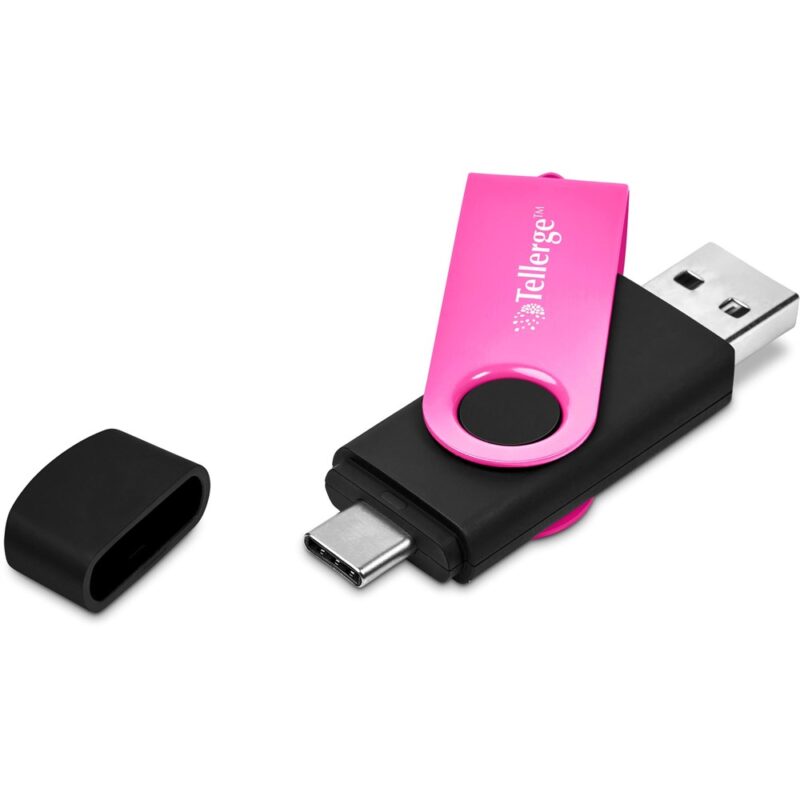Shuffle Gyro Black Flash Drive – 8GB - Image 18