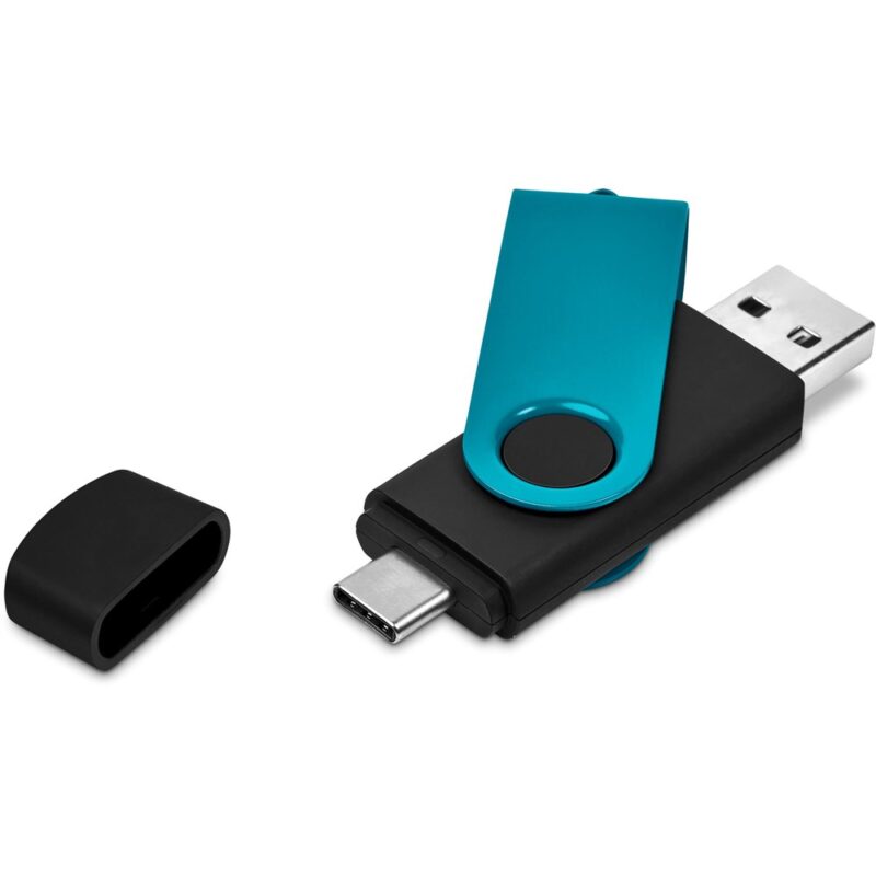 Shuffle Gyro Black Flash Drive – 8GB - Image 25