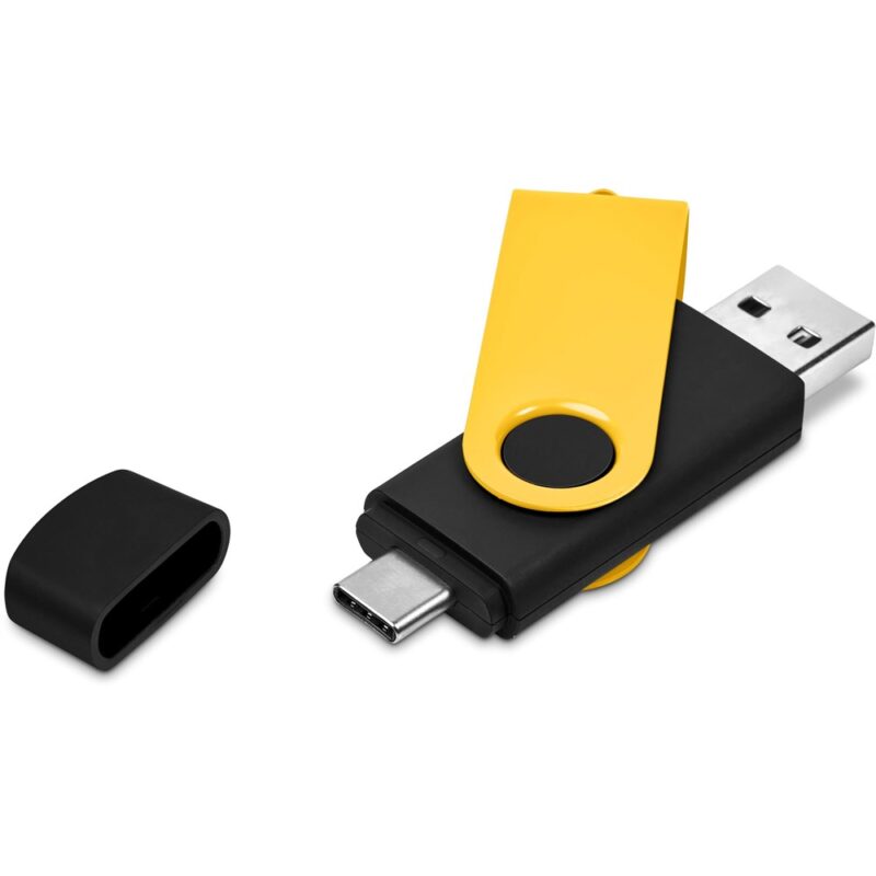 Shuffle Gyro Black Flash Drive – 8GB - Image 27