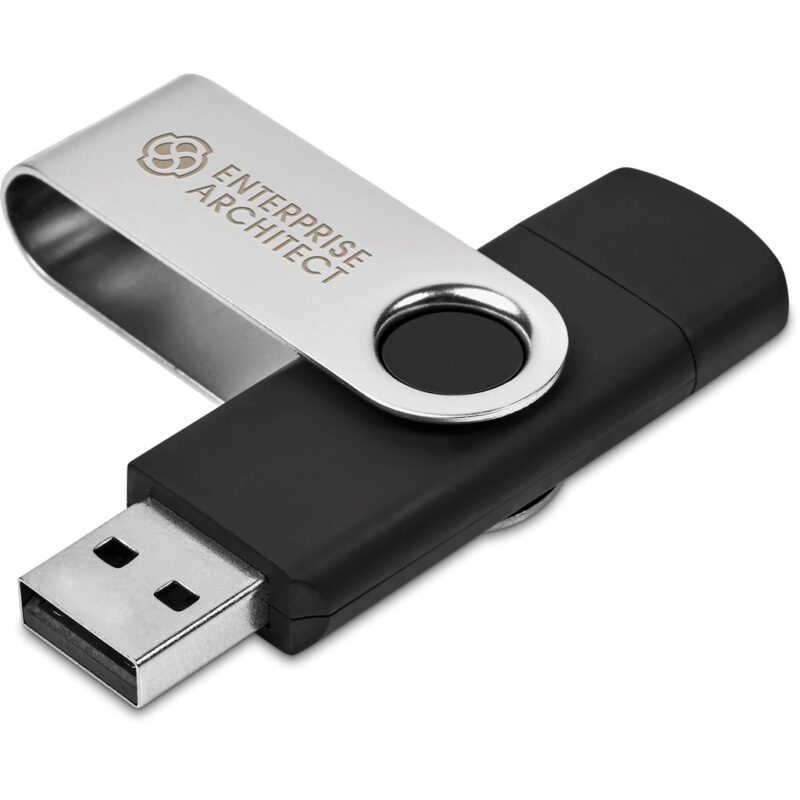 Shuffle Glint Flash Drive – 32GB - Silver - Image 5