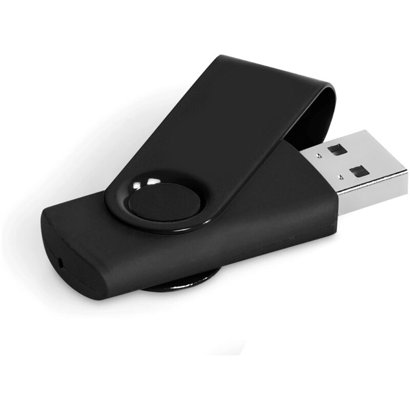 Axis Gyro Black Flash Drive - 4GB - Image 4