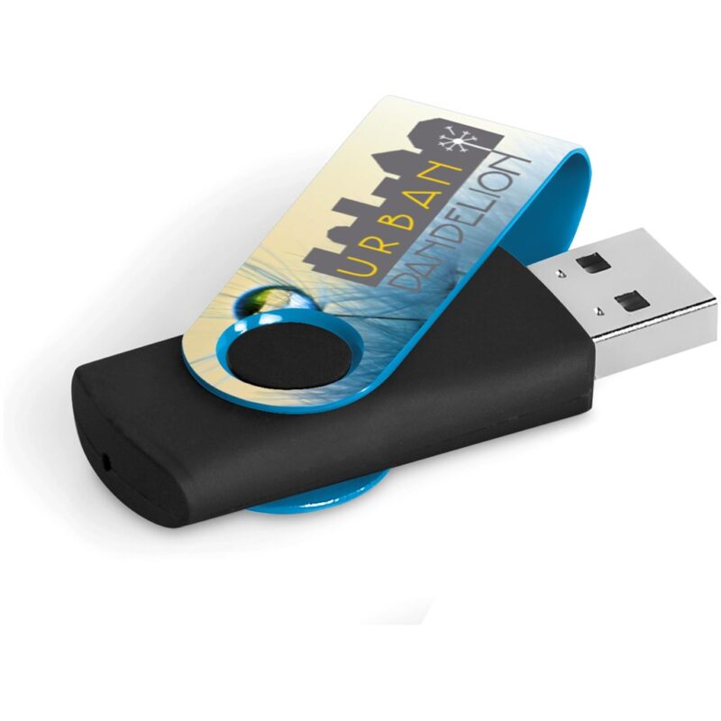 Axis Gyro Black Flash Drive - 4GB - Image 6
