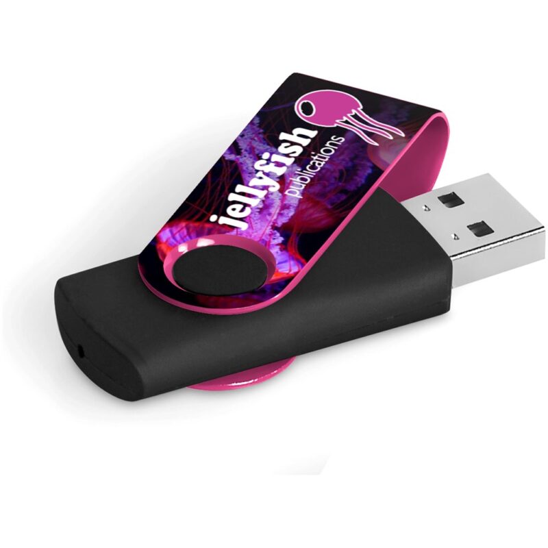 Axis Gyro Black Flash Drive - 4GB - Image 13