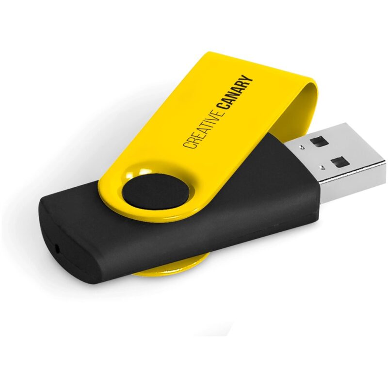 Axis Gyro Black Flash Drive - 4GB - Image 21