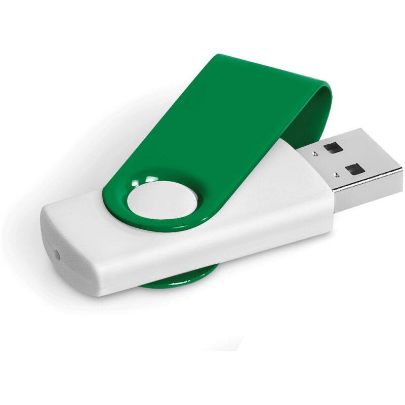 Axis Gyro White Flash Drive - 4GB - Image 8