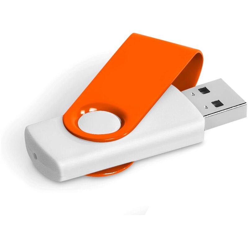 Axis Gyro White Flash Drive - 4GB - Image 13