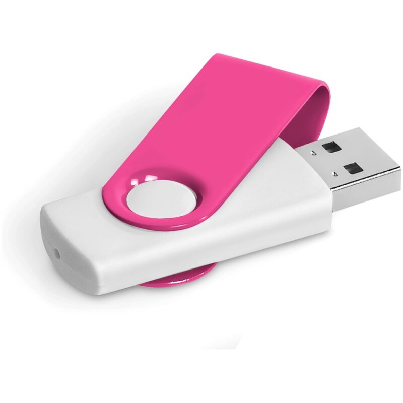 Axis Gyro White Flash Drive - 4GB - Image 14