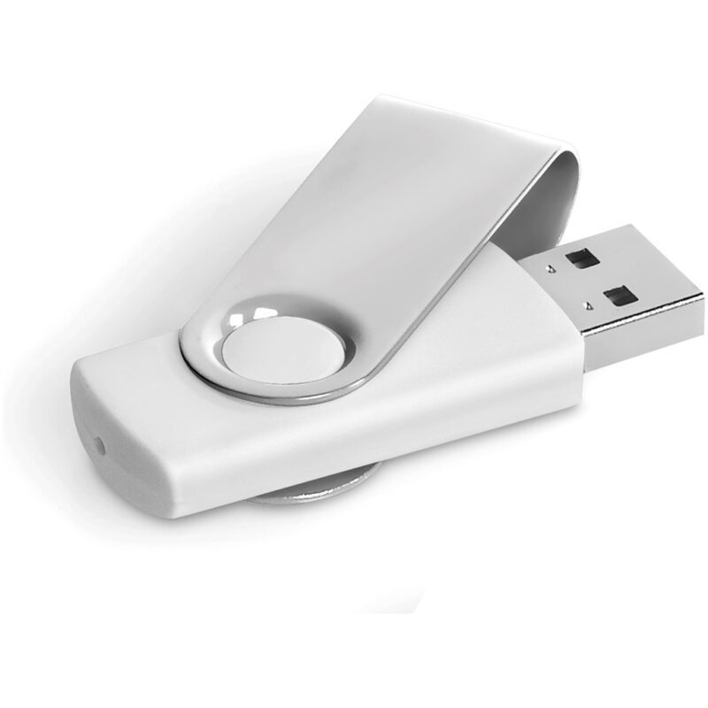 Axis Gyro White Flash Drive - 4GB - Image 15