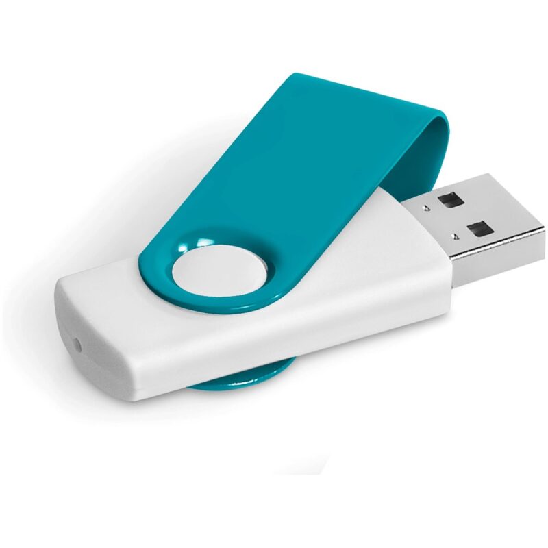 Axis Gyro White Flash Drive - 4GB - Image 17