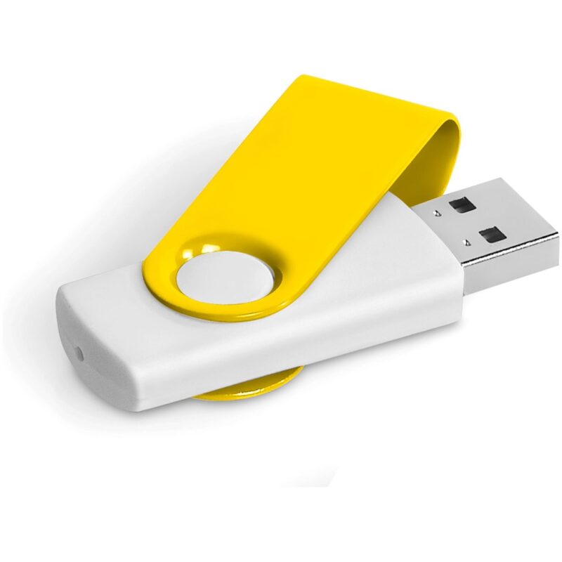 Axis Gyro White Flash Drive - 4GB - Image 18