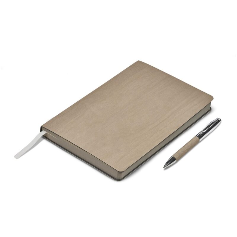 Oakridge Soft Cover Notebook & Pen Set - Image 3