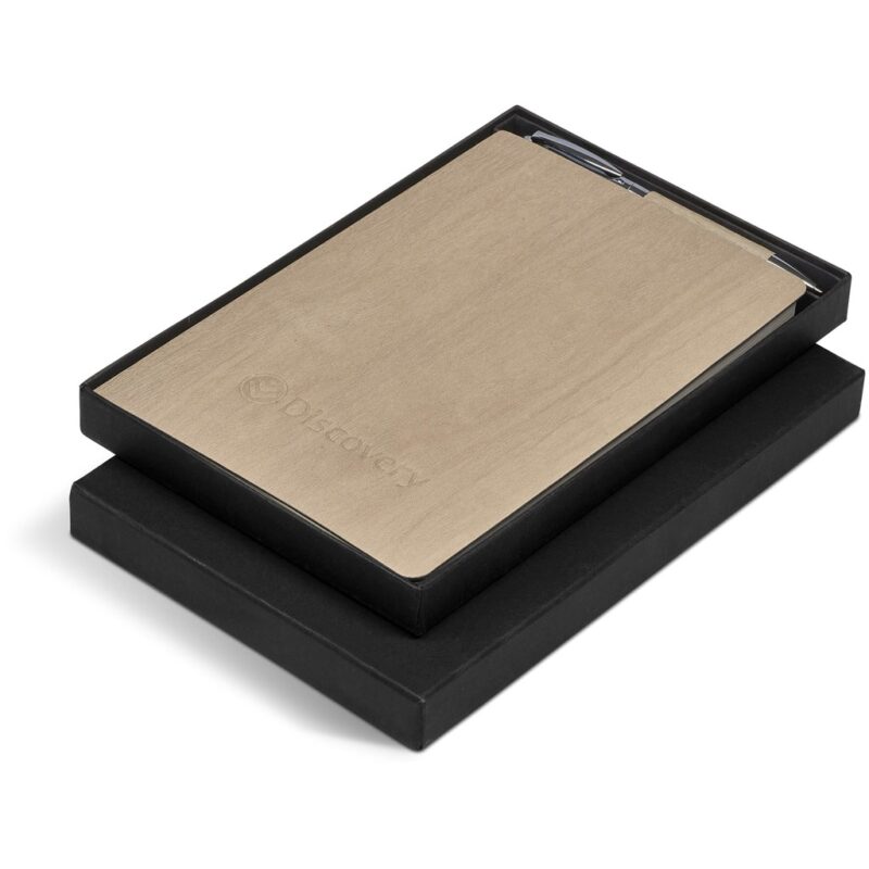Oakridge Soft Cover Notebook & Pen Set - Image 2