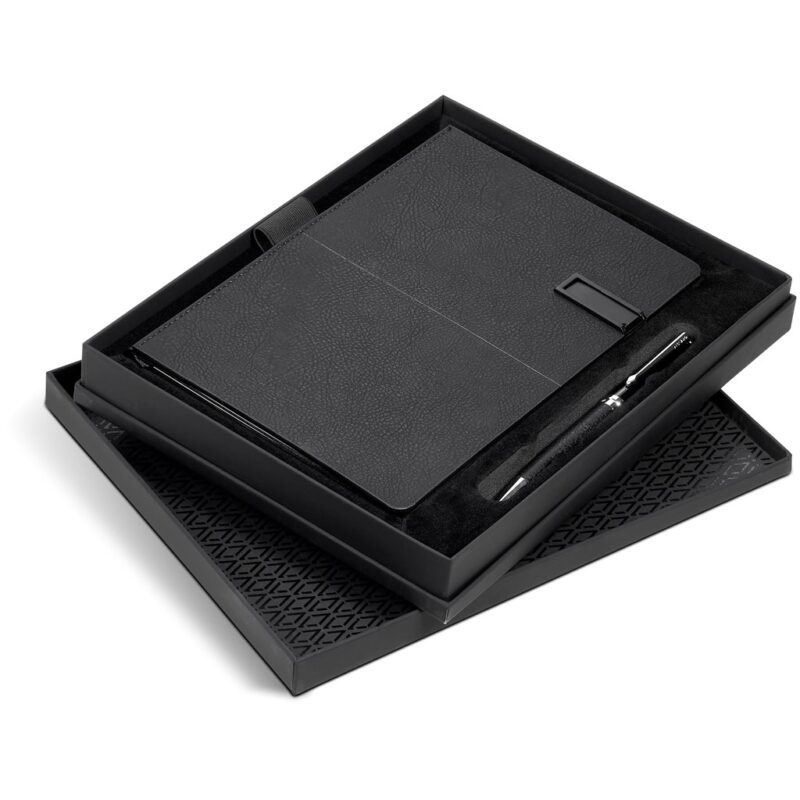Alex Varga Corinthia Flash Drive Notebook & Pen Set - 32GB - Image 15