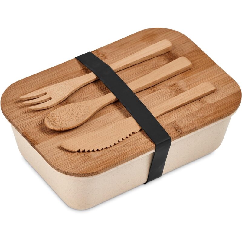 Kooshty Natura Plus Bamboo Fibre Lunch Box Set - Image 3