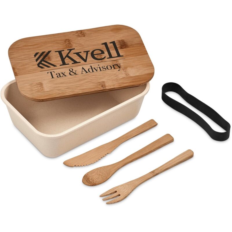 Kooshty Natura Plus Bamboo Fibre Lunch Box Set - Image 7