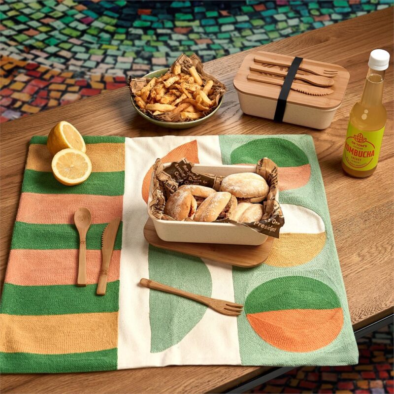 Kooshty Natura Plus Bamboo Fibre Lunch Box Set - Image 11