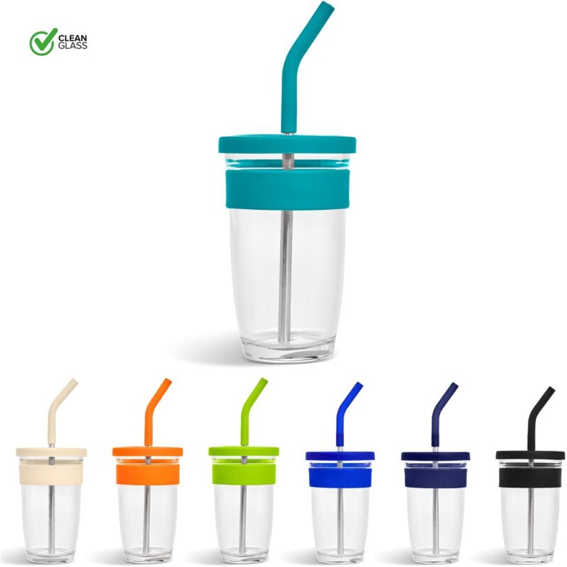 Kooshty Slurp Glass Kup & Straw - 480ML - Image 4