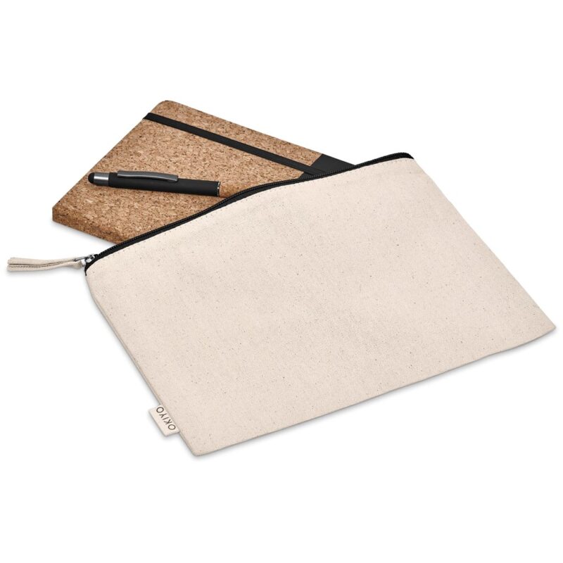Okiyo Denki Cork Notebook & Pen Set - Image 7