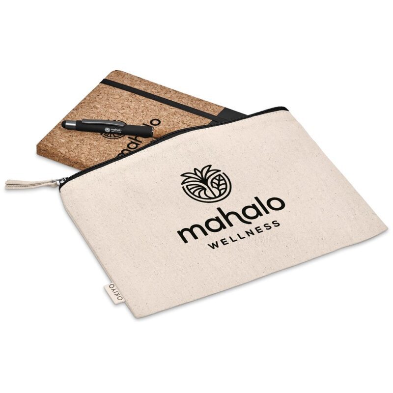 Okiyo Denki Cork Notebook & Pen Set - Image 6