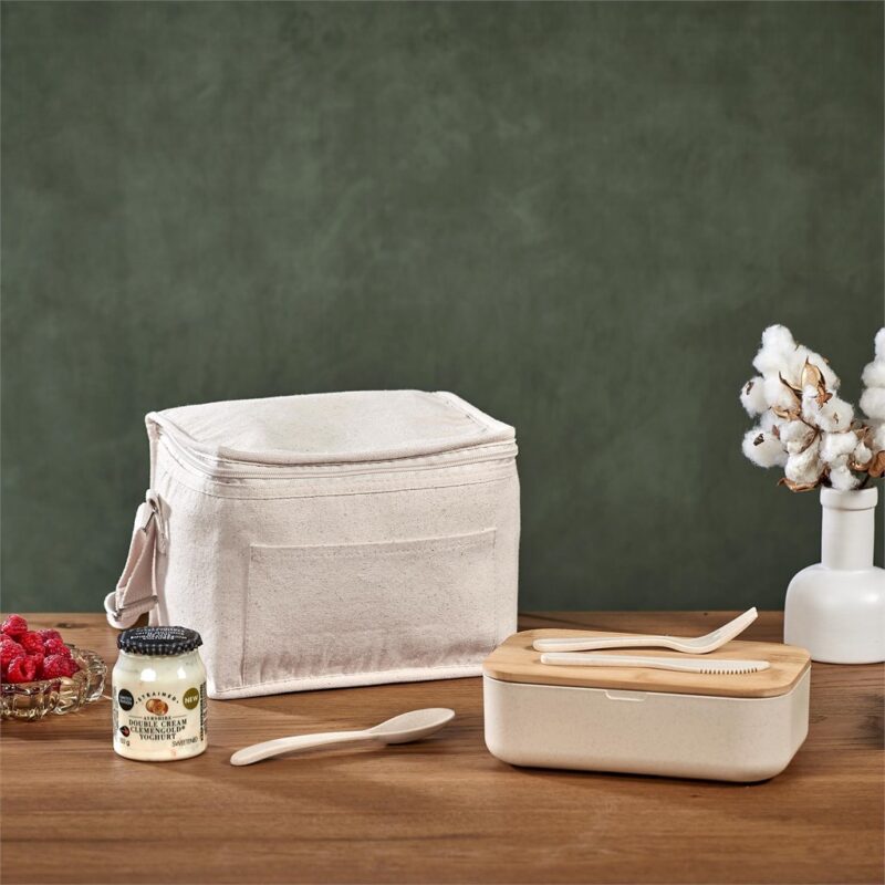 Okiyo Kura Cotton & Wheat Straw Lunch Set - Image 6