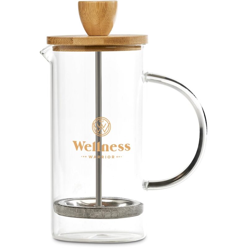 Okiyo Aibo Glass & Bamboo Coffee Set - Image 11