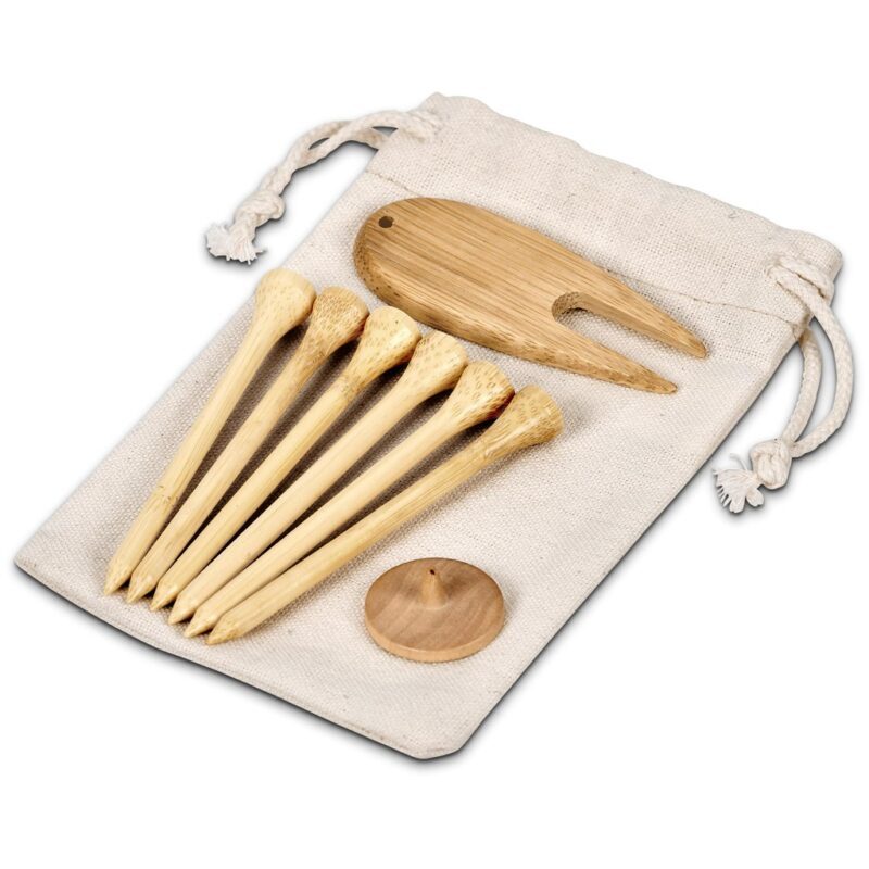 Okiyo Nikko Bamboo Golf Accessories Set - Image 3