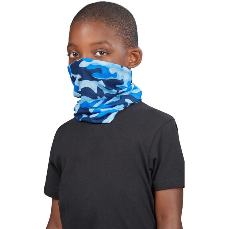 Kids Camo Flexi Tubular Bandana - Image 2