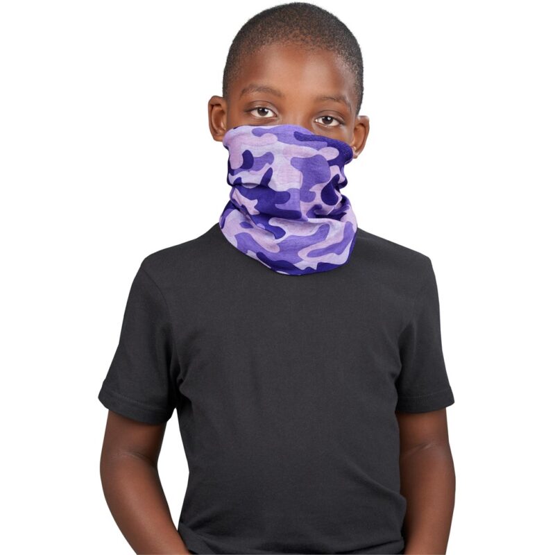 Kids Camo Flexi Tubular Bandana - Image 8
