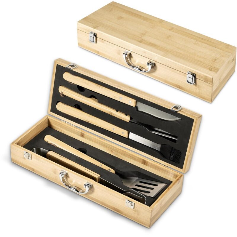 Okiyo Yakiniku Bamboo 5-Piece Braai Set - Image 14