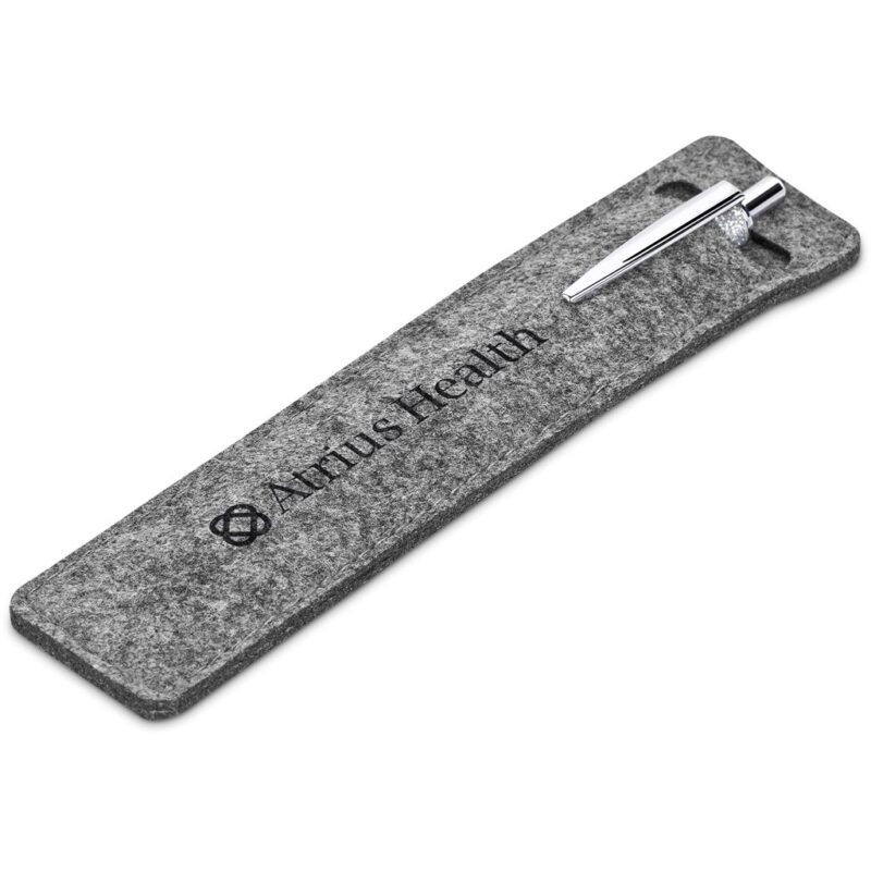 Sparkle Ball Pen In Felt Pouch - Image 2