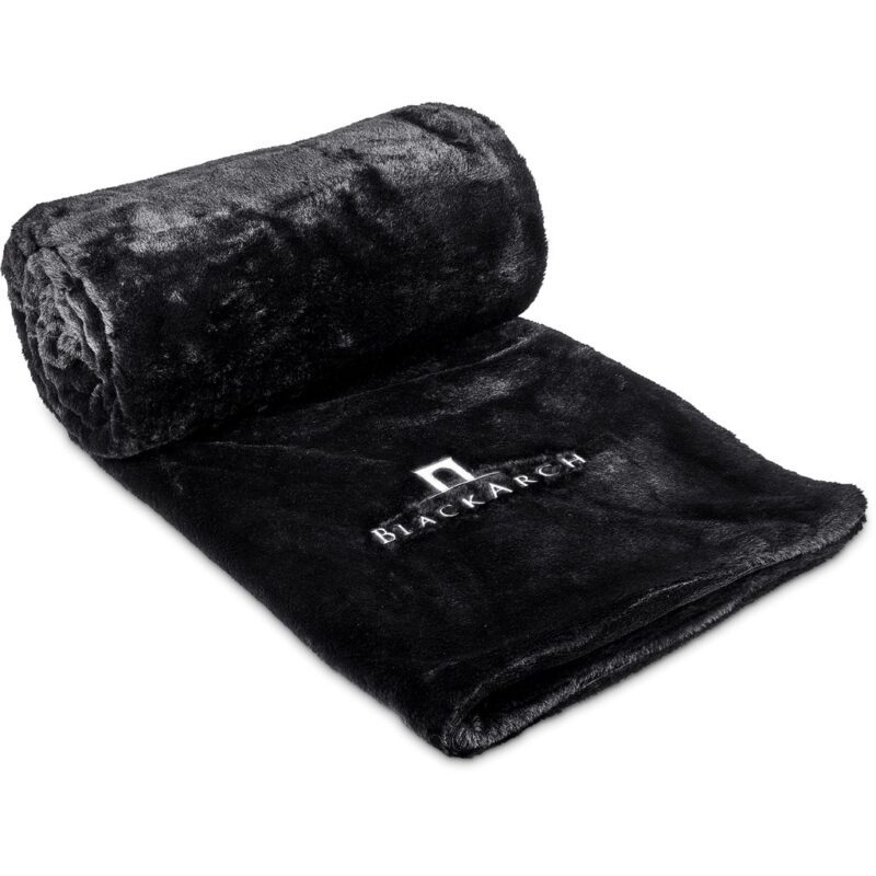 Alex Varga Palazzo Faux Fur Fleece Blanket - Image 2