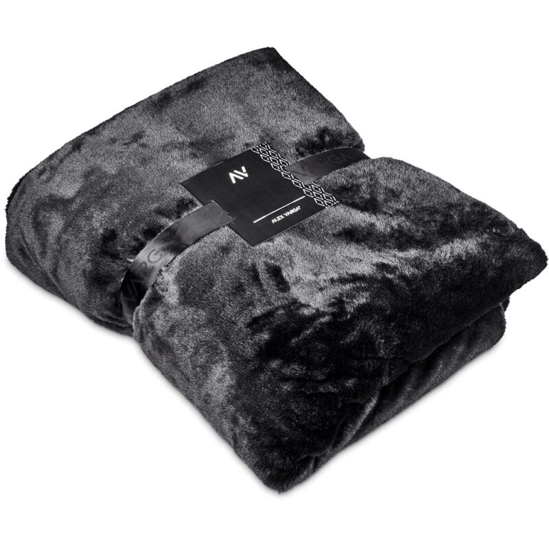 Alex Varga Palazzo Faux Fur Fleece Blanket - Image 6