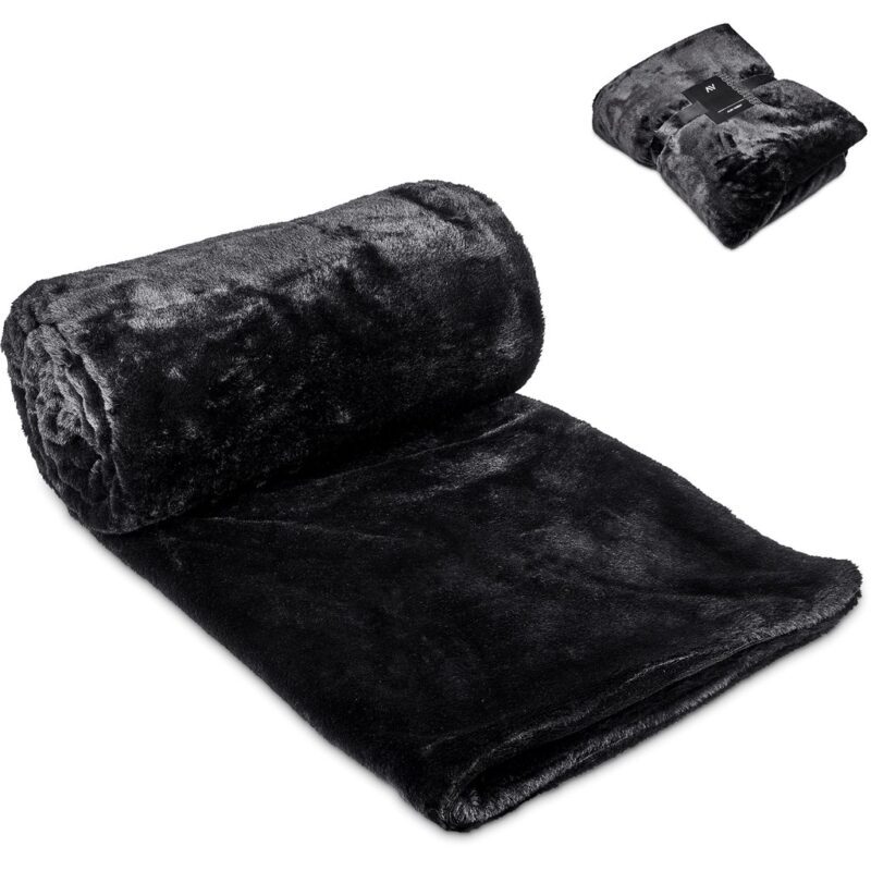 Alex Varga Palazzo Faux Fur Fleece Blanket - Image 9