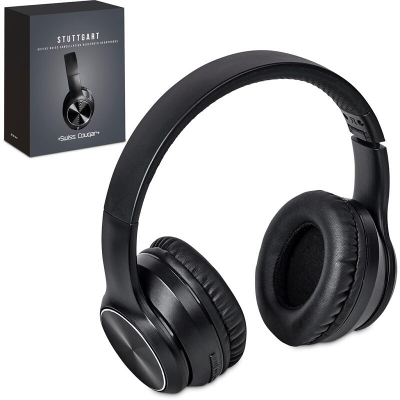 Swiss Cougar Stuttgart Active Noise-Cancelling Bluetooth Headphones - Image 18