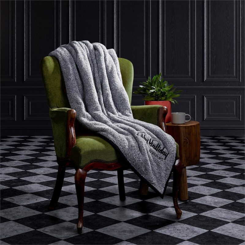 Serendipio Tranquil Sherpa Fleece Blanket - Image 6