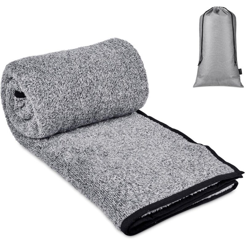 Serendipio Tranquil Sherpa Fleece Blanket - Image 8